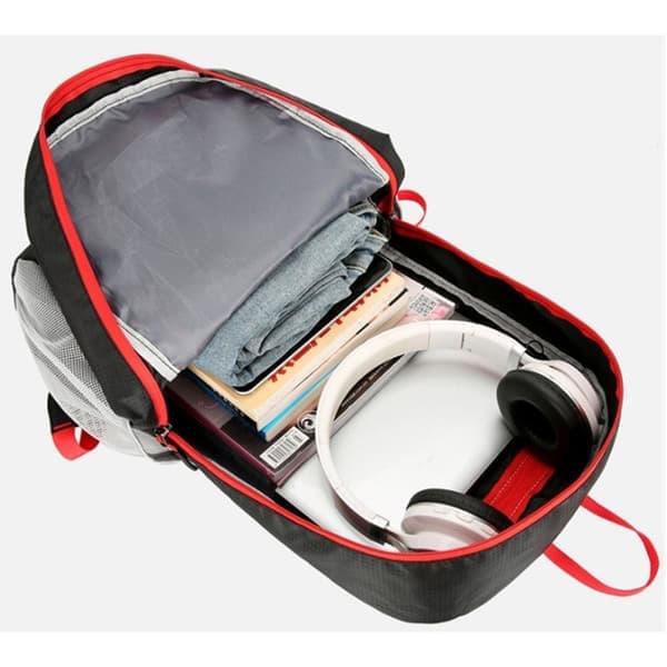 22L Waterproof Backpack, Cabin Bag - Foldable, Multifunctional Backpack for School, Travel & Work grey gray gray