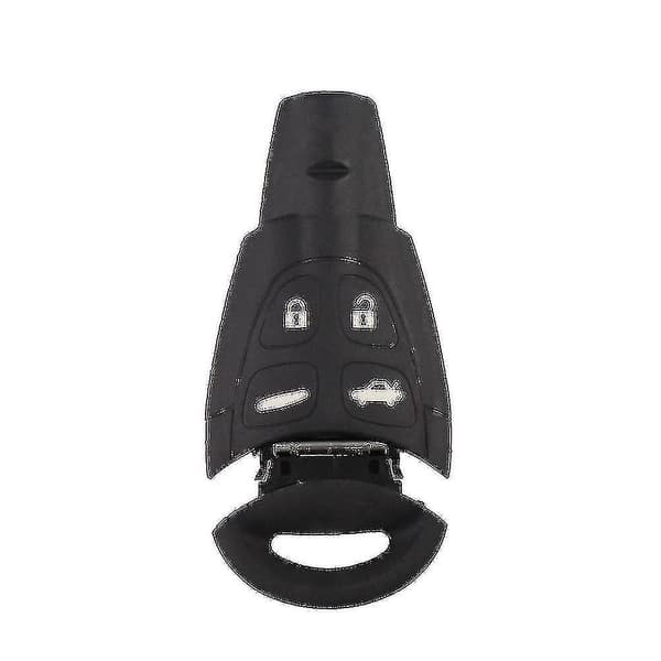 434MHz Smart Remote Key Fob for Saab 93 95 9-3 9-5 2003-2010 LTQSAAM433TX ID46 Chip Replacement Soft Rubber Pad Case[qb] Remote Remote