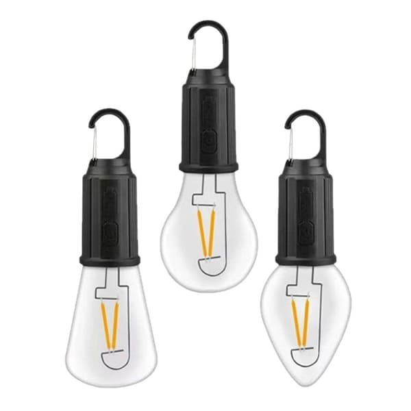 Solar-Powered Light Bulb, Camping Lamp, Multifunctional Portable Tent Light, Outdoor Lamp