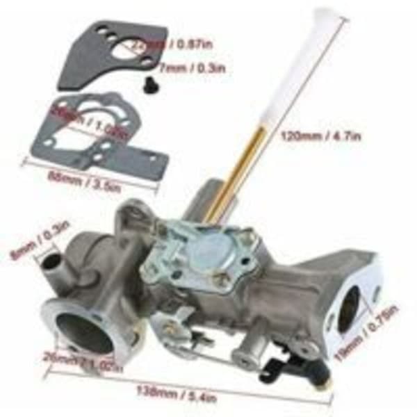 Replacement Carburetor for Briggs & Stratton Engines – Compatible with 5HP Models – Reliable Performance – Part Numbers 498298, 692784, 495951
