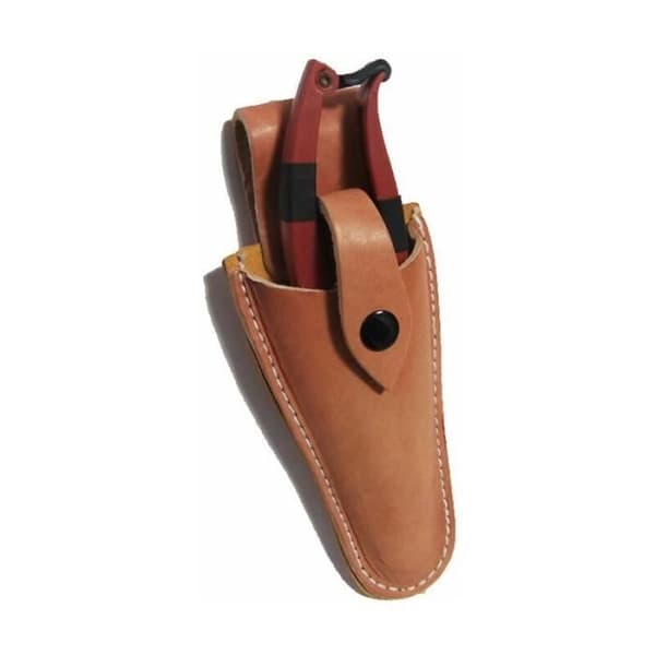 Leather Pruning Sheath - YYV - 2pcs - Durable PU Leather - Anti-rust - Metal Buckle