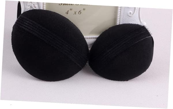 Hårstyling Indlægspuder 2 stk. Svamp Hårbund Bump Puder Volumenforstærker til Kvinders Fluffy Krøller