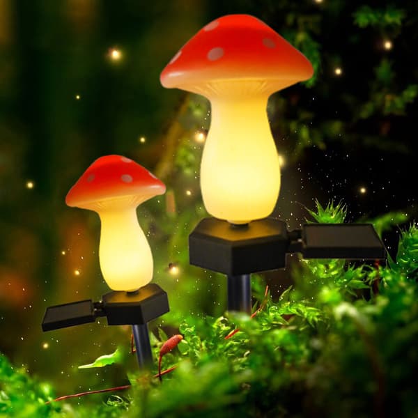 LED-imitert harpiks i hage, plen, dekorasjon, stikklys
