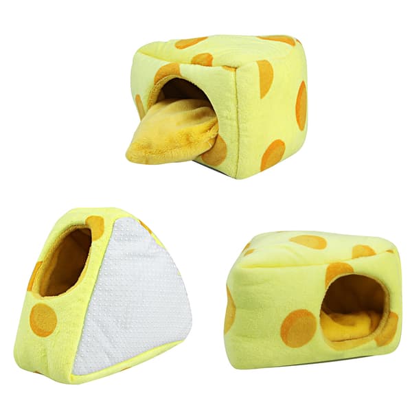 Osteformet kæledyrshamster sovende varm rede Vintervarme senge Hule Kæledyrstilbehør 0.3 0.3