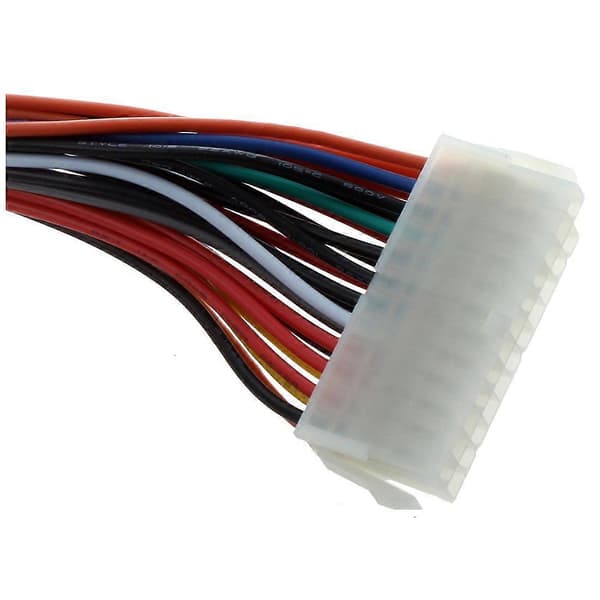 29,5 cm Computer PSU ATX 24 Pin Han til Hun Forlængerkabel