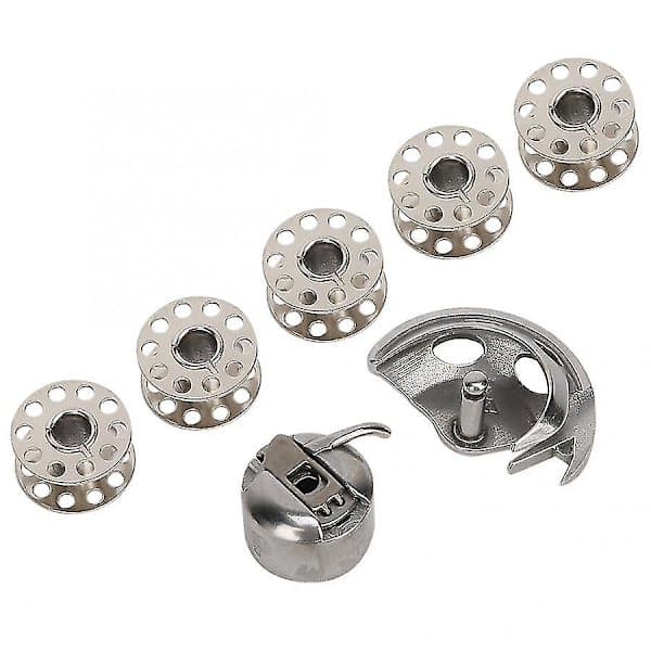 Sewing Tool Bobbins + Bobbin Cases + Sewing Accessories for Old Household Sewing Machines