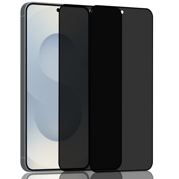 2-Pack Samsung S25 Edge Privacy Screen Protector - Tempered Glass 9H - Super Quality 3D Samsung S25 Edge