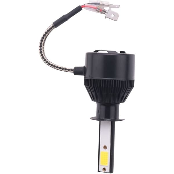 Bil C6 LED-lampe H1 frontlys, 2 stk frontlys kald hvit 6500K tåkelys erstatning konvertering 36W 8000Lm
