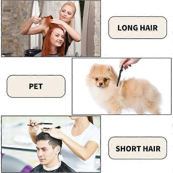 1 stk Barberhøvel Hårtynnerkam Klippehøvel Kam