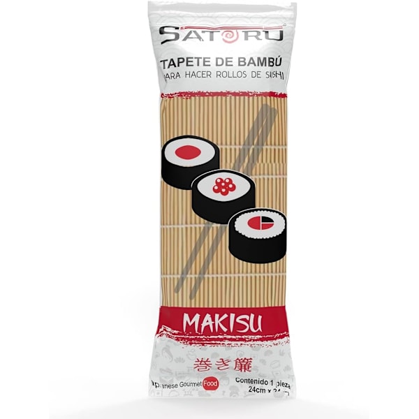 Bambusmatte for sushi, 1 stk