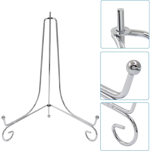 2-pack tallriksställ för display 10 tum 2-pack silver 10 tum item_shape