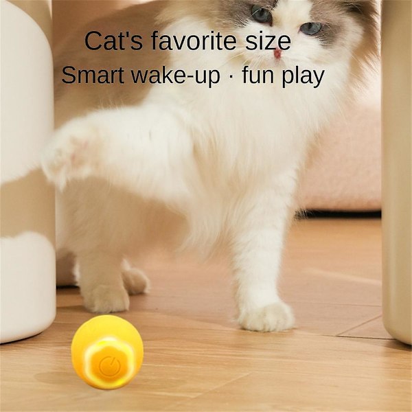 Power Ball 2.0 - kissalelu yellow