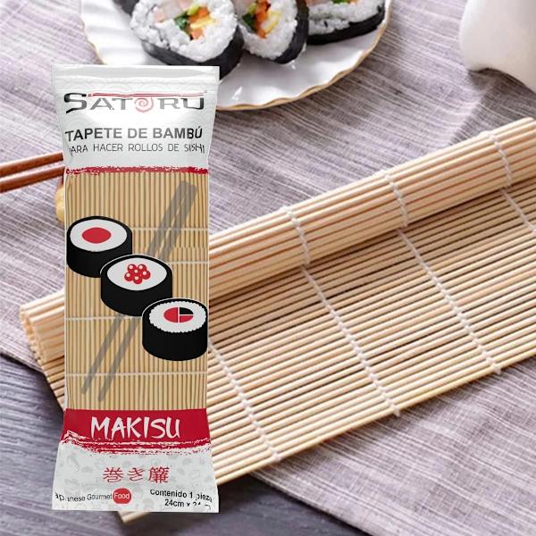 Bambusmåtte til sushi, 1 stk.