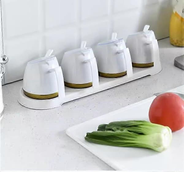 Spice Jar Set Salt Sauce Oil Pot Spice Dispenser Spice Rack Spice Bottle Spice Container