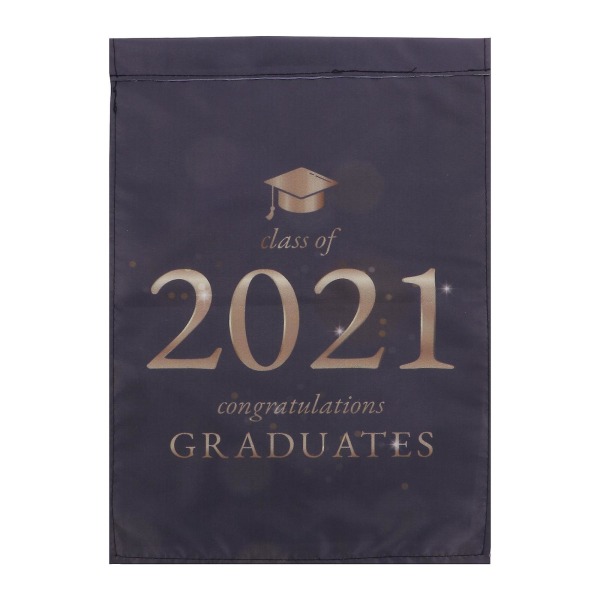 1 stk Dobbeltsidet Flag til Graduation Fest Haveflag Havedekoration Terylene Udendørs Flag Assorteret Farve 230x45 Assorted Color 2 30x45cm