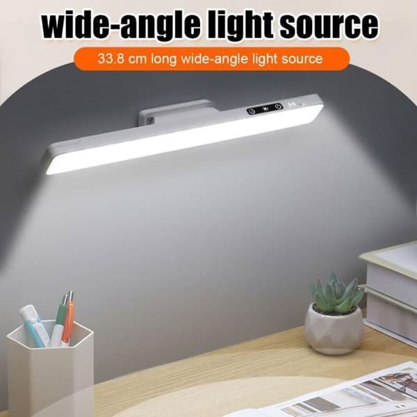 Magnetic LED Light Strip (33.8 cm) – 7W Wireless Lighting with 5 Modes – Wall Mountable for Kitchens, Wardrobes, and Mirrors