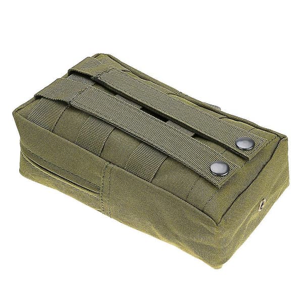 Khaki Tactical Molle Accessory Bag Small Sundries Storage Bag Field Cs Military Fan Storage Bag