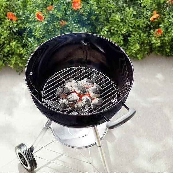 Heavy-Duty Charcoal Grate Replacement Compatible with 18 \" Weber Grills with Maximum Airflow, 13.5 \" Heat-Resistant Steel