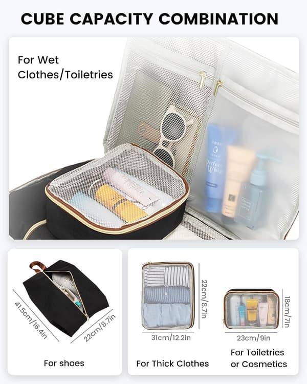 Women's Backpack, Large Carry-on Backpack, 40L Travel Backpack, Waterproof Laptop Backpack with Laptop Compartment, Travel Backpack