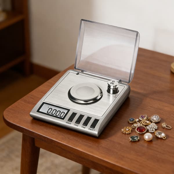Digital Scale: 50g/0.001g with Calibration Weight