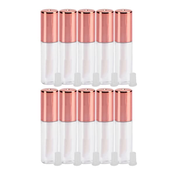 10 stykker 1,2 ml lipglossrør, kosmetiske beholdere, for lipgloss