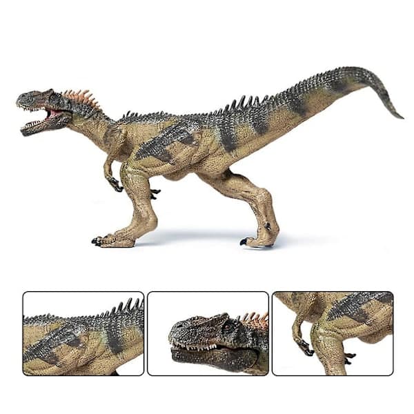 Realistisk Allosaurus dinosaurfigur til børn, dyremodellegetøj