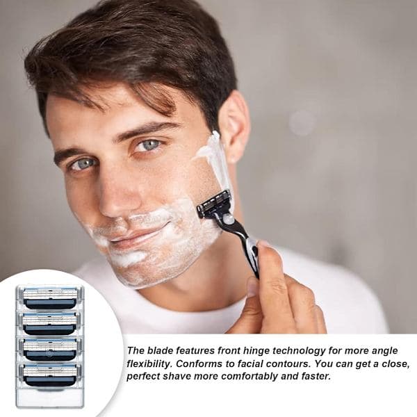 st Barberblad til Gillette Mach Erstatningsbarberblade 3 blade STOL