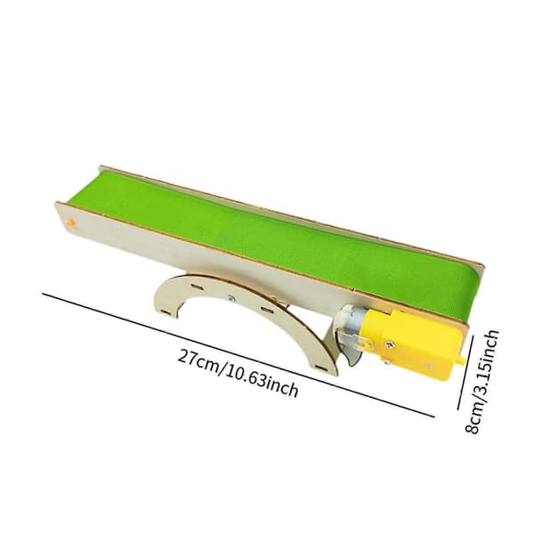 Elektrisk transportbånd Modell Gutter Jenter Prosjekt Barn Gave Montering 3D-puslespill