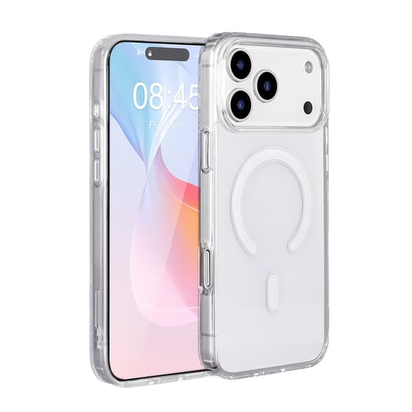 iPhone 17 Pro MagSafe-deksel, Transparent – Slankt og støtsikkert beskyttelse