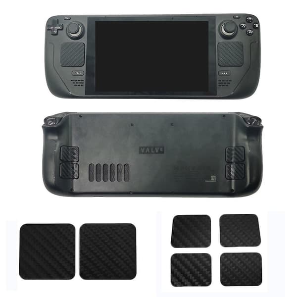 Steam Deckille silikonisilla Rocker Caps Host Button Touchpad Pr -suojuksilla