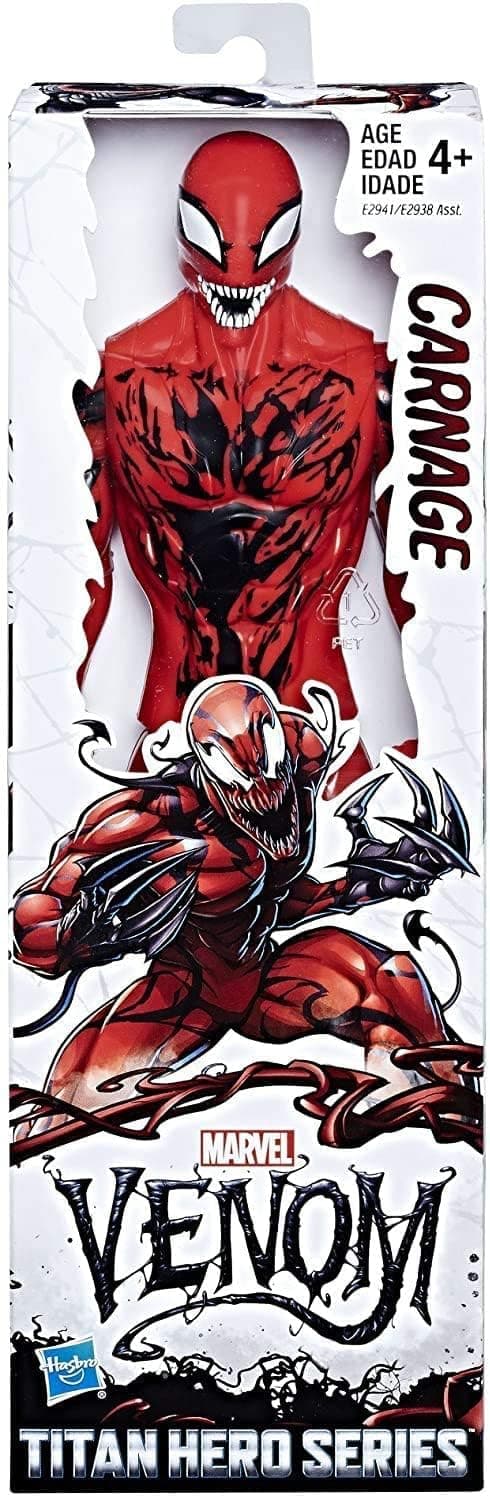 Venom Titan Hero Series - Carnage Toimintahahmo - 30 CM