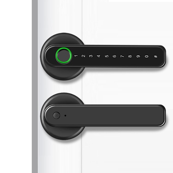 Smartlås, Elektroniskt Lås med 3 Metoder, Lösenordsskydd, Lätt att Installera Säkerhetslås