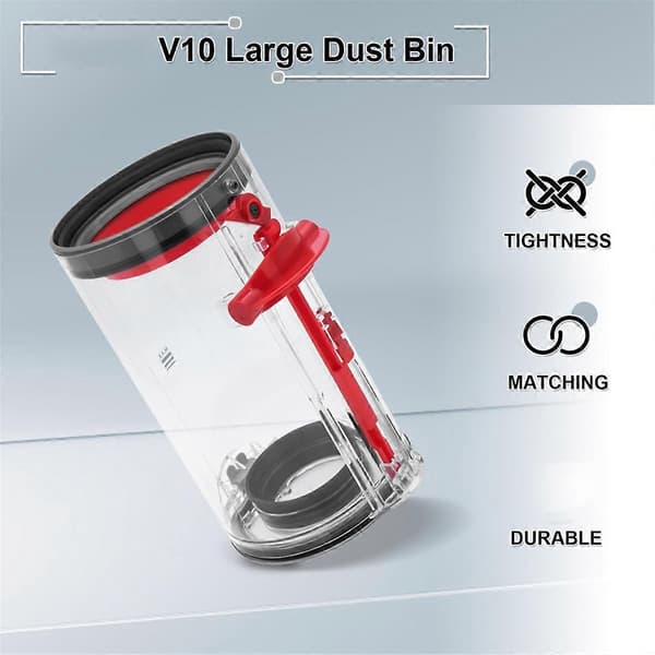 Dust Bin for V10 SV12 Vacuum Cleaner Replacement Dust Container Dust Collection Box Vacuum Cleaner A [DB]