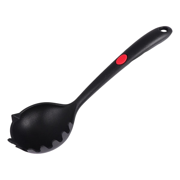 Silikon Sort Pasta Server Non-stick Køkkenudstyr Varmebestandig Kogeudstyr Til Hjemmet RestaurantSort36X10X8CM Black 36X10X8CM