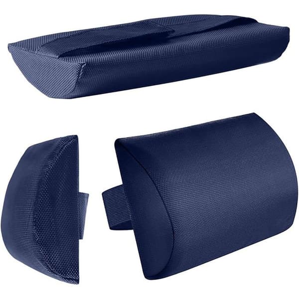 Nackstödskudde - 1 styck - Teslin-tyg - Ergonomisk och justerbar - För trädgårds- och strandstolar