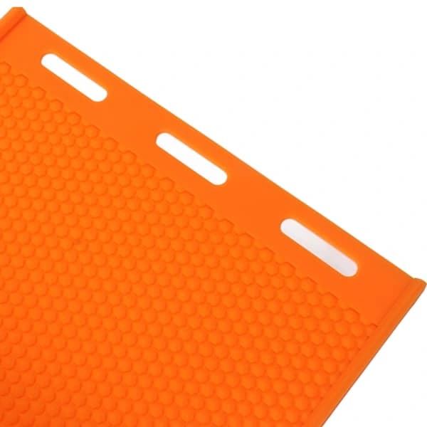 2-Rams 5,4 mm Silikon Vaxkakebasform Biodlingstillbehör Orange