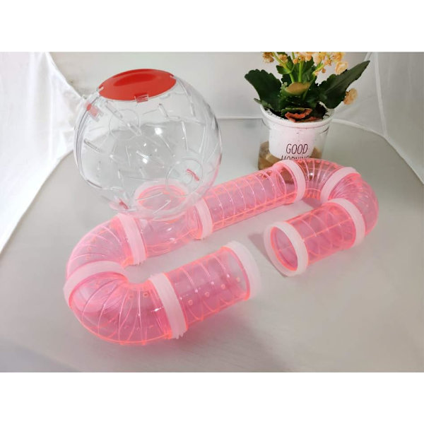 Hamsterrör, utomhusäventyrsrör, transparent material, Ha