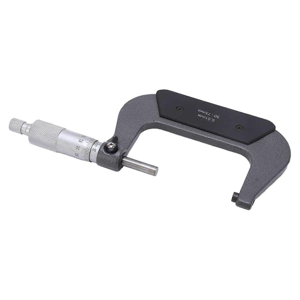 Mikrometer Stabil Legeringsoverflade Præcis Måling Bærbar Mikrometer Kaliper Tykkelsesmåler 50-75/0,01 mm