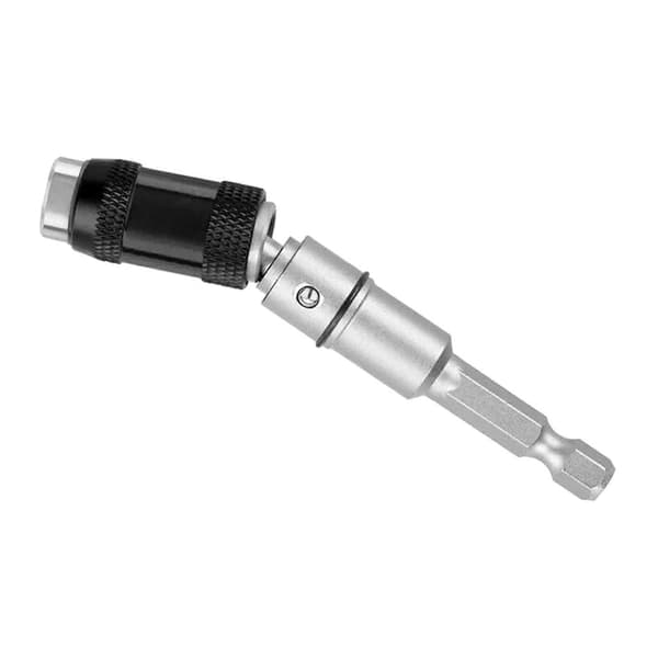 Magnetic Screw Drill Tip Quick Release Hex Screwdriver Silver