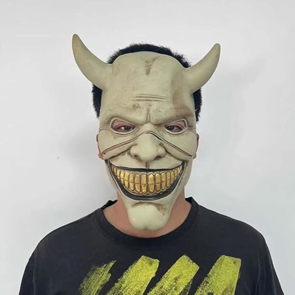 för The Black Phone Mask, Cosplay Mask Horror för Halloween-tillbehör