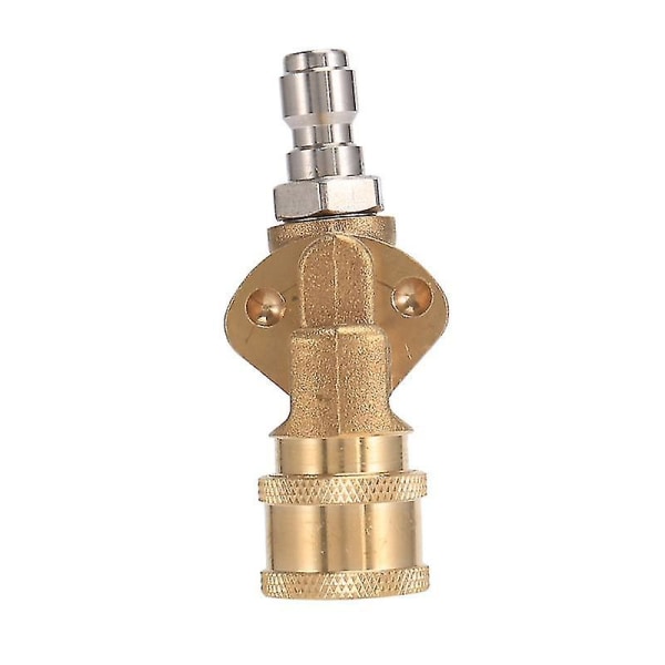 3x Quick Connecting Pivoting Coupler Compatible With Pressure Washer Spray Nozzle, Cleaning Hard To Reach Areas