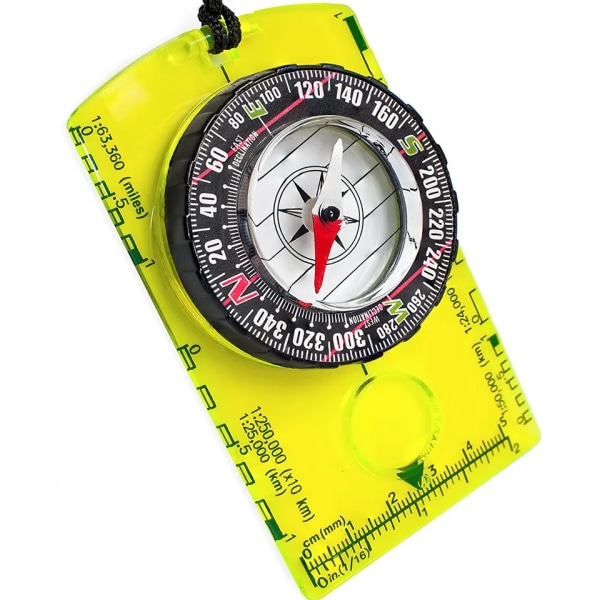 Suunnistuskompassi Vaellusreppukompassi | Advanced Scout Compass Camping Navigation - Boy Scout Compass lapsille