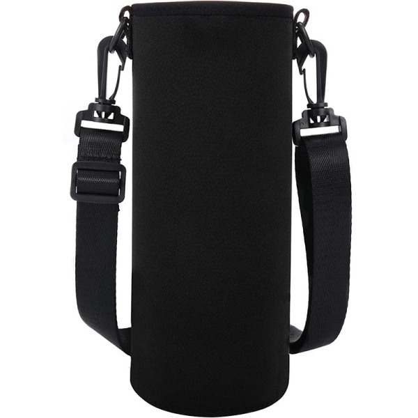 Vattenflaska Sling Bag Bärare Crossbody ärm, Isolerad Neopren Case Hållare Cover 750-900ML med axelrem för pojkar Gir