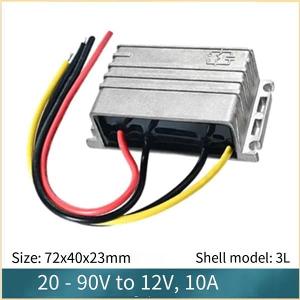 10A DC-DC Trinindgangsmonitorinstrumenter og -systemer, Kvalitet -40℃ 12V Strømkonverter Ned 20V 90V Spændingsregulator til CATV Industriel