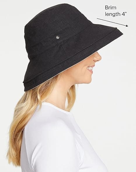Holiday Sun Hat UPF50+ Packable UV Sun Protection Hat with Full Coverage Brim, Reversible