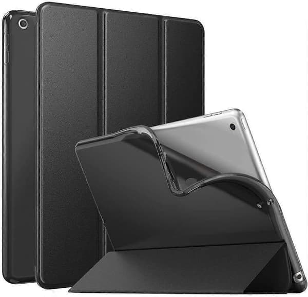 Wekity iPad 10.2 Case for iPad 9th Gen 2021 Soft Matte Back Slim Cover with Stand, Auto Wake/Sleep Function, QWER129