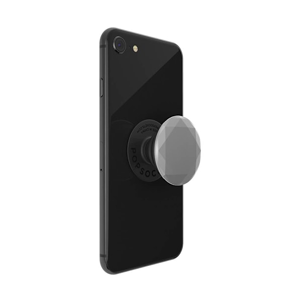POPSOCKETS PopGrip Premium Metallic Diamond Silver Silver