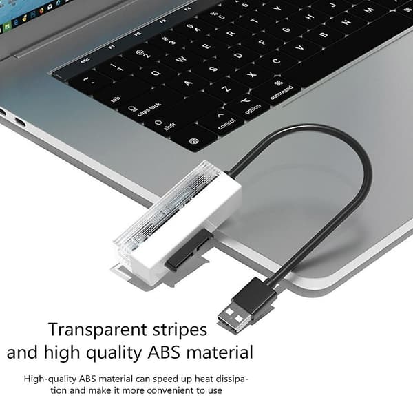 Sata til USB 2.0 Adapterkabel Mini-sett 7p+6p 13 Pin Sata U