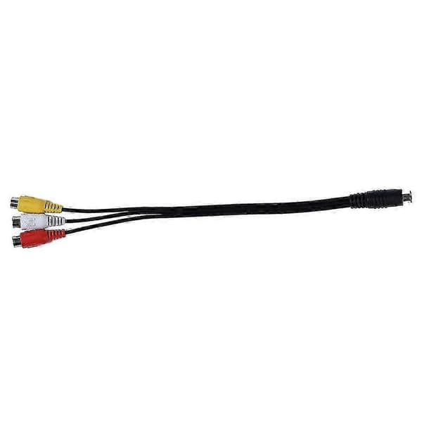 4-benet S-video til 3 RCA hun TV-adapter laptopkabel