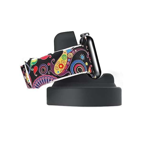 Ladestativ for Apple Watch, svart